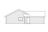 Ranch House Plan - Burnett 71716 - Left Exterior