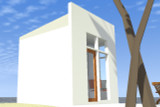 Modern House Plan - Coconut 71739 - Left Exterior