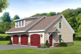 Country House Plan - 71762 - Front Exterior