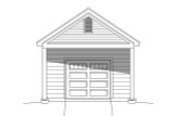Secondary Image - Cottage House Plan - 71847 - Rear Exterior
