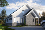 Craftsman House Plan - Touchstone 3 71873 - Front Exterior