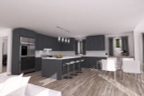 Craftsman House Plan - Touchstone 3 71873 - Kitchen
