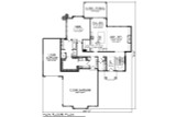 Contemporary House Plan - 71880 - 1st Floor Plan