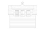 Craftsman House Plan - Blue Hills 71955 - Left Exterior
