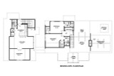 Secondary Image - Craftsman House Plan - 71993 - 2nd Floor Plan