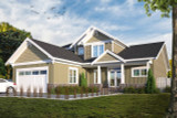 Farmhouse House Plan - Anniston 2 72007 - Front Exterior