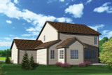 Craftsman House Plan - 72055 - Rear Exterior