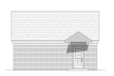 Traditional House Plan - 72142 - Left Exterior