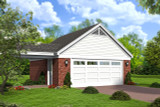Traditional House Plan - 72142 - Front Exterior