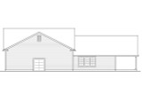 Country House Plan - 72187 - Rear Exterior