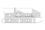 Country House Plan - 72281 - Rear Exterior