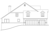 Country House Plan - Clayton 72369 - Left Exterior