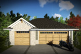 Traditional House Plan - 72411 - Front Exterior