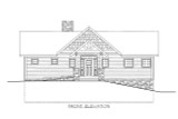 Traditional House Plan - 72422 - Front Exterior