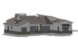 Contemporary House Plan - Raton Pass 72525 - Right Exterior