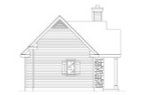 Cottage House Plan - 72625 - Left Exterior