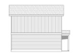 Traditional House Plan - Butler's Gin 72631 - Left Exterior