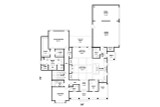 Southern House Plan - 72839 - 1st Floor Plan