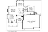 Prairie House Plan - 72865 - 1st Floor Plan