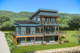 Modern House Plan - River Canyon 72871 - Rear Exterior