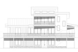 Modern House Plan - River Canyon 72871 - Rear Exterior