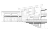Modern House Plan - River Canyon 72871 - Right Exterior