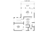 Modern House Plan - River Canyon 72871 - 2nd Floor Plan