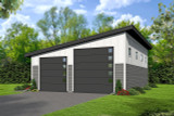Contemporary House Plan - 72904 - Front Exterior