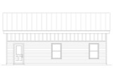 Contemporary House Plan - 72904 - Left Exterior
