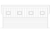 Contemporary House Plan - 72904 - Right Exterior