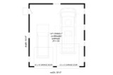 Contemporary House Plan - 72904 - 1st Floor Plan