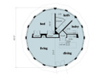 Cape Cod House Plan - Monocle 72928 - 1st Floor Plan