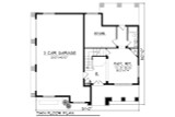 European House Plan - 72946 - 1st Floor Plan