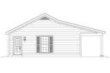 Traditional House Plan - Larrick Kennel 72975 - Left Exterior