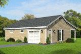 Traditional House Plan - Larrick Kennel 72975 - Front Exterior