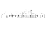 Prairie House Plan - Aberdeen 73029 - Rear Exterior