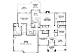 Prairie House Plan - Creekstone 73080 - 1st Floor Plan