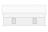 Contemporary House Plan - 73085 - Right Exterior