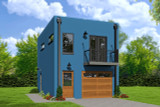 Contemporary House Plan - 73099 - Front Exterior