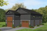 Traditional House Plan - Overlake 73196 - Front Exterior