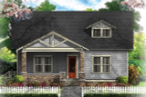 Bungalow House Plan - Brindlee 73424 - Front Exterior