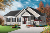 Country House Plan - Erindale 2 73439 - Front Exterior