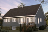 Craftsman House Plan - Charlotte 73452 - Rear Exterior