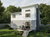 Modern House Plan - 73480 - 