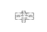 Secondary Image - Traditional House Plan - Harebell 73496 - 2nd Floor Plan
