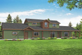 Traditional House Plan - Harebell 73496 - Front Exterior