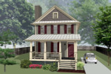 Craftsman House Plan - 73686 - Front Exterior