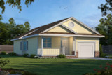 Traditional House Plan - Boller 73807 - Front Exterior