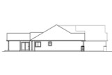 Ranch House Plan - Haverford 73819 - Left Exterior