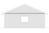 Southwest House Plan - Doe Path 73887 - Left Exterior